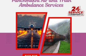 Quality Services Are Being Offered at Panchmukhi Air and Train Ambulance Services in Pune for Shifting Patients Safely
